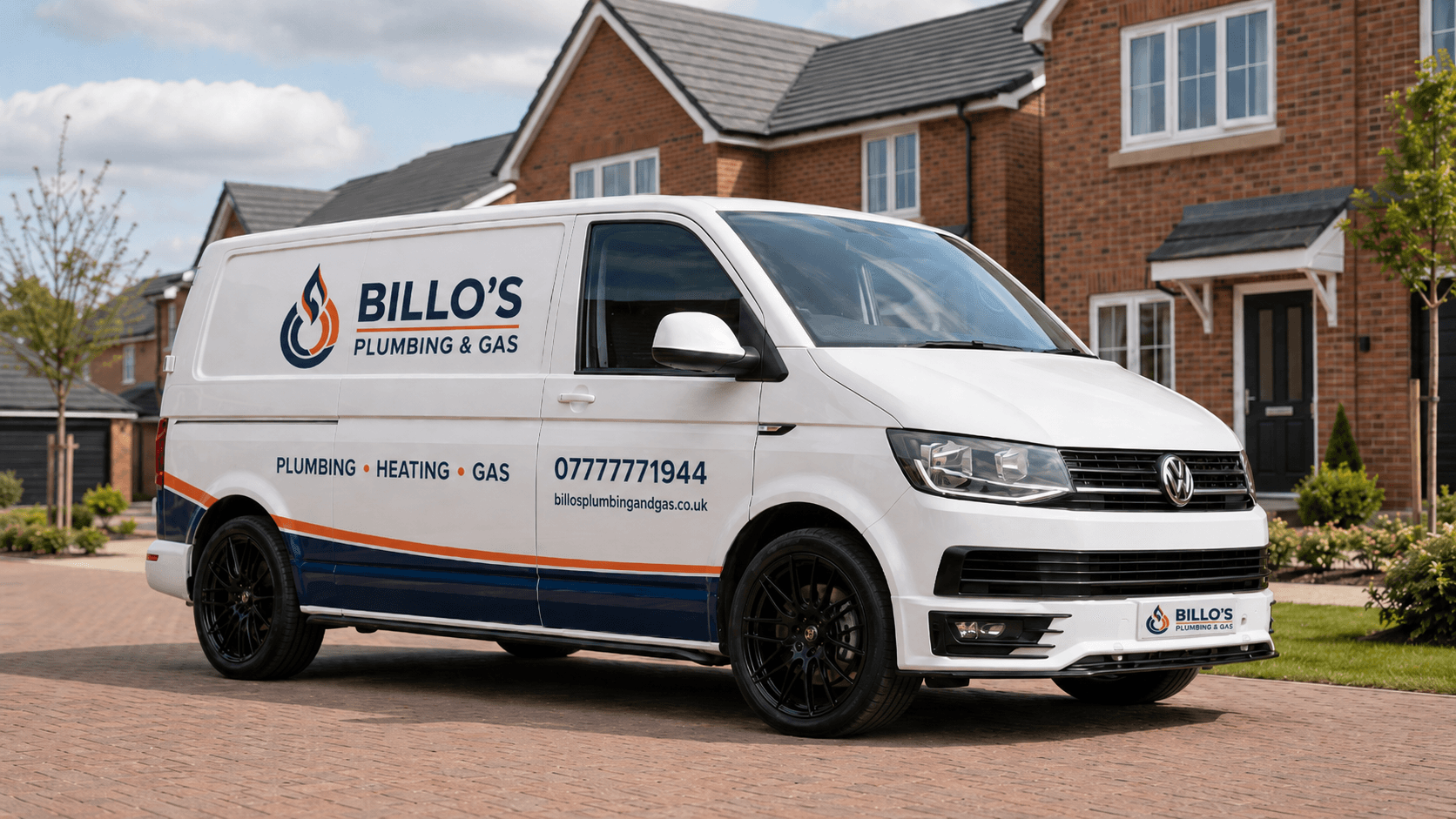 Billo's Plumbing and Gas van
